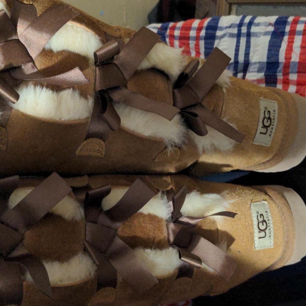 Uggs Tall Ribbon Boots